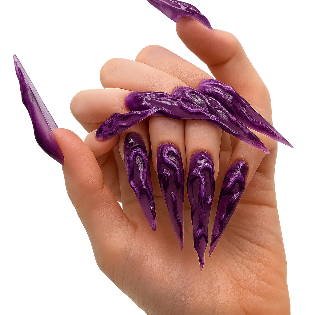 Halloween Press On Nails β Horror Anime Inspired Designs
