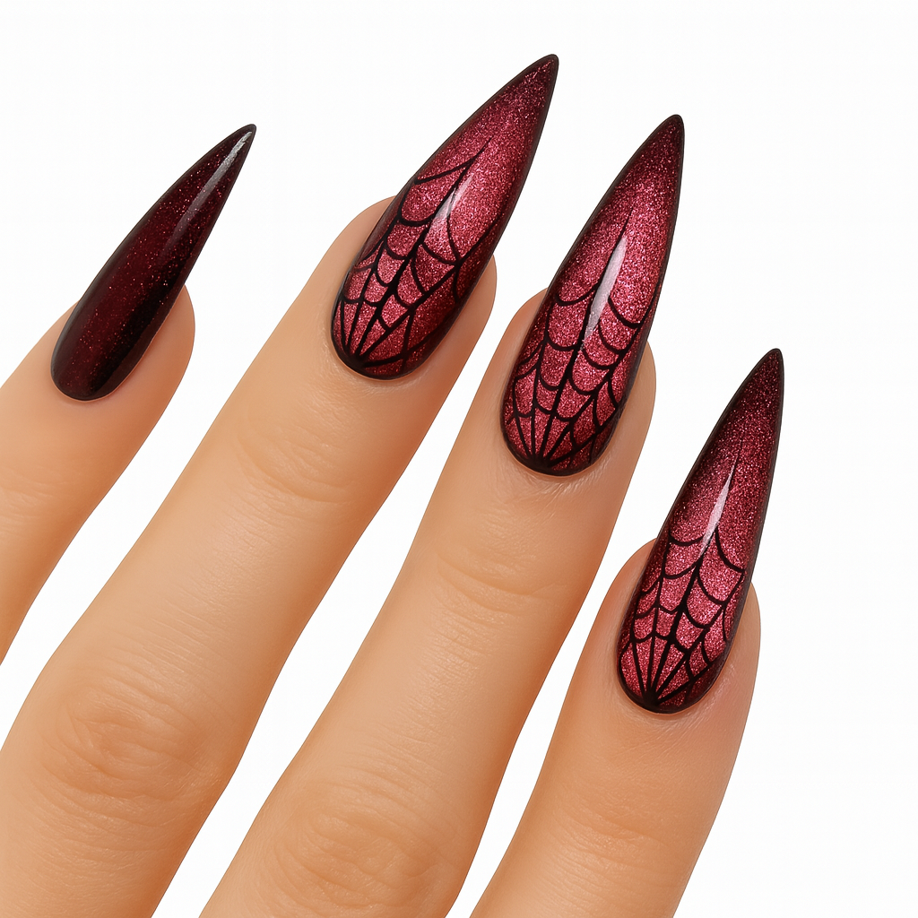 Halloween Press On Nails β Horror Anime Inspired Designs