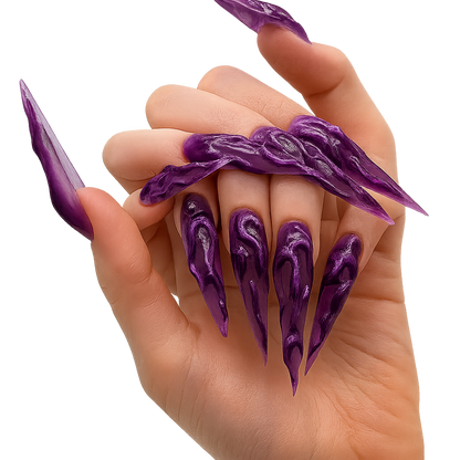 Halloween Press On Nails – Horror Anime Inspired Designs
